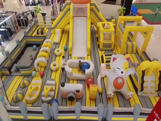 상업용 놀이터 장비 어린이용 펌플 캐슬 판타지 캐슬 시리즈