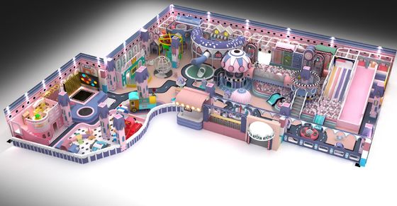 놀이 공간 악당 성 500kg 어린이 안전 상업용 소프트 놀이 장비