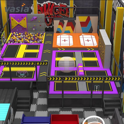 맞춤형 트램폴린 어린이 점프 침대 공원 어린이 놀이터