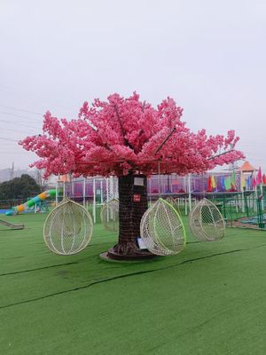 맞춤형 인터랙티브 꽃 나무 스윙 놀이시설 놀이 모드